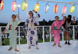 Pacific Guardian Soldiers attend their first Bon Odori