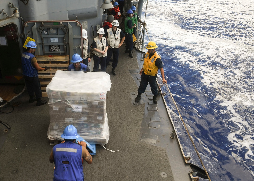 USS Antietam Replenishment-at-sea