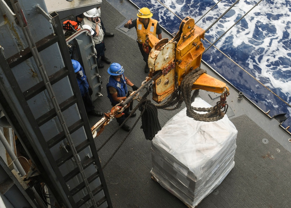 USS Antietam Replenishment-at-sea