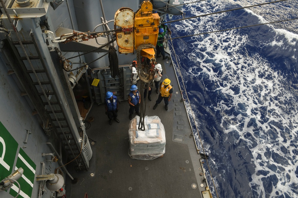 USS Antietam Replenishment-at-sea