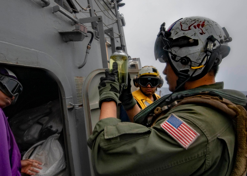 USS McCampbell Flight Quarters