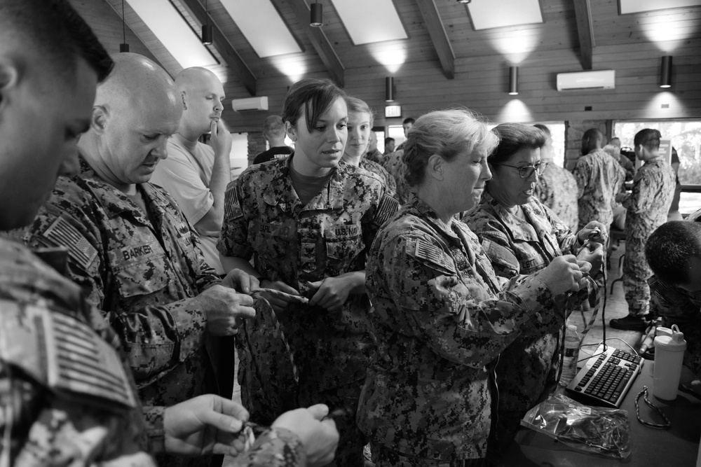 NOSC Toledo Sailors Compete in Military Skills Challenge