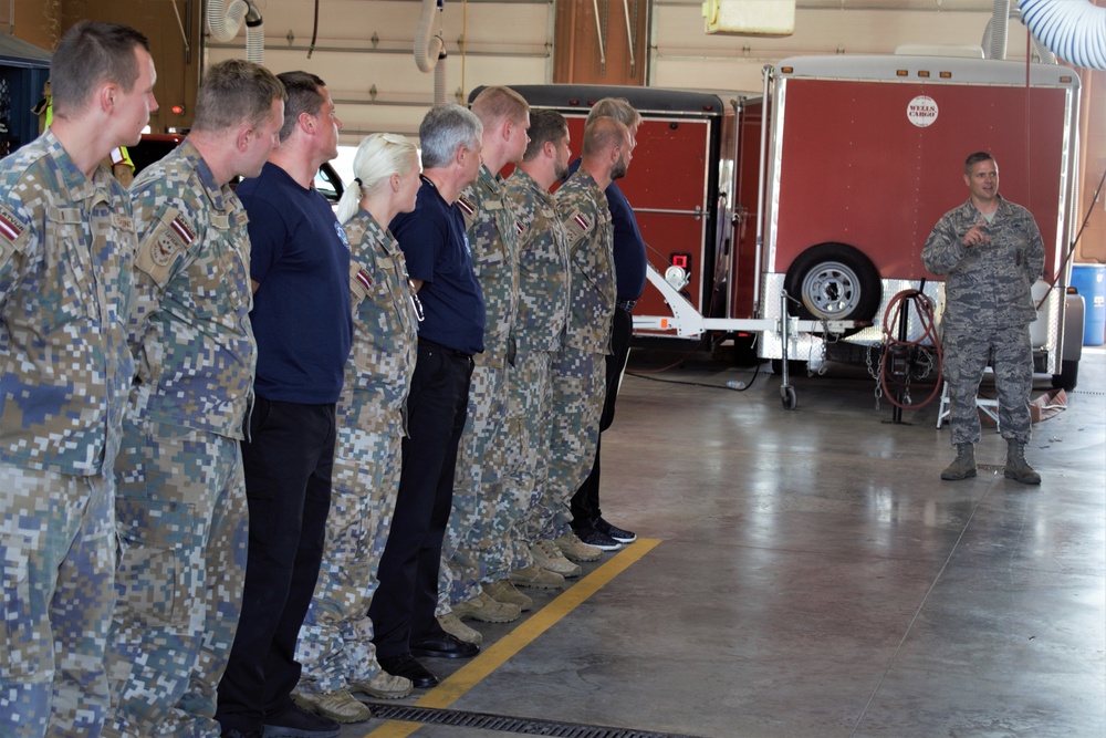 Coalition fire fighters recognized for efforts during Northern Strike 19