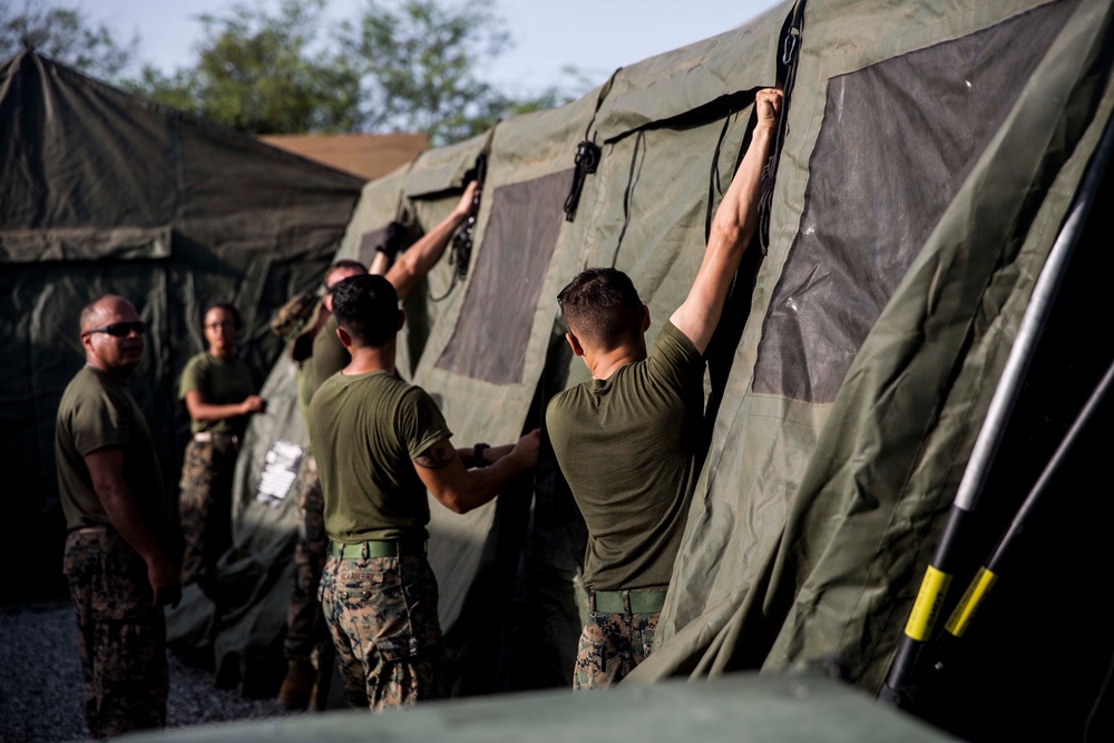 SPMAGTF-CR-AF 19.2 establishes a forward resuscitative surgical system at CSL