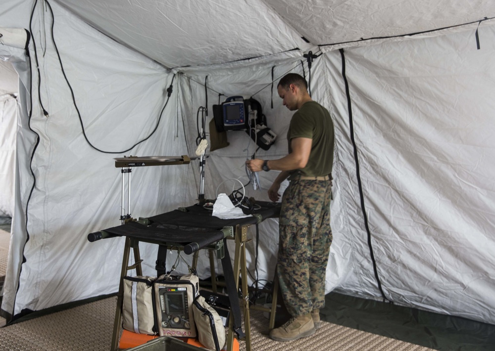 SPMAGTF-CR-AF 19.2 establishes a forward resuscitative surgical system at CSL