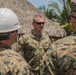 4th Marine Logistics Group commanding general visits engineering projects in Ocos, Guatemala