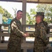 4th Marine Logistics Group commanding general congratulates Marines, sailors in Honduras