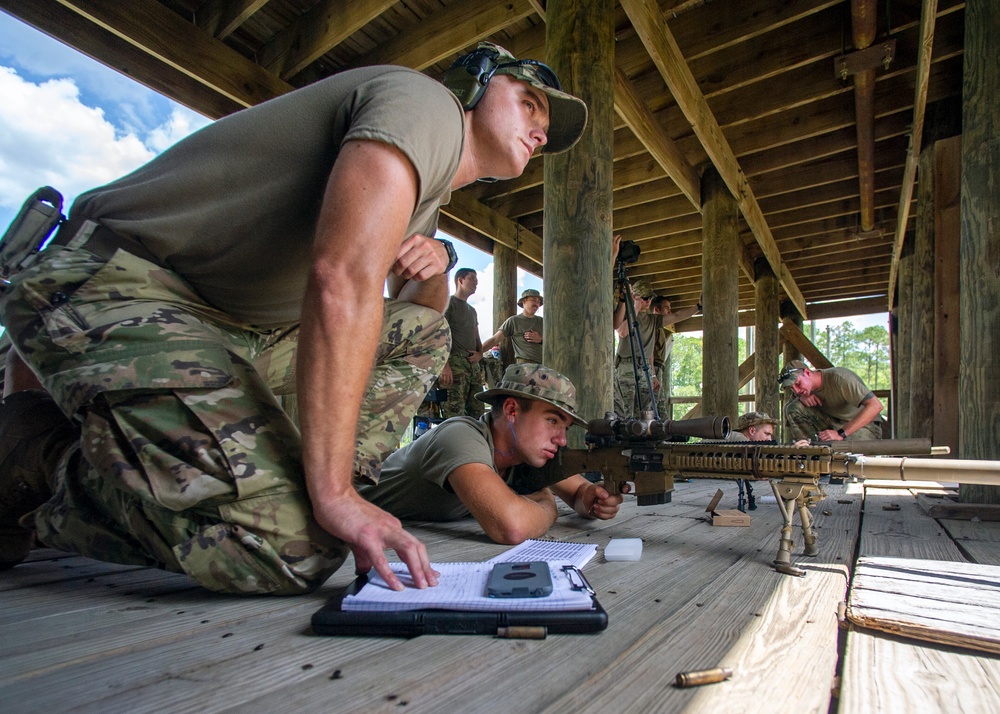 1-118th Infantry Snipers Train For Distance