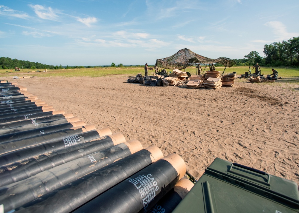 1-118th Mortarmen Perfect Their “Hangtime’ At Annual Training