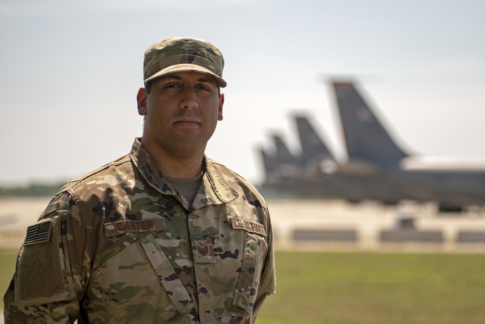 Airman strives to be a positive role model for local kids