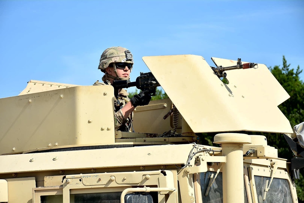 3d Cavalry Regiment Troopers Conduct Squad Training Exercise