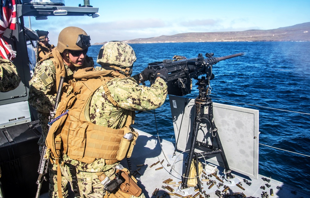 Coastal Riverine Squadron THREE Conducts Live-Fire Exercise During Unit Level Training