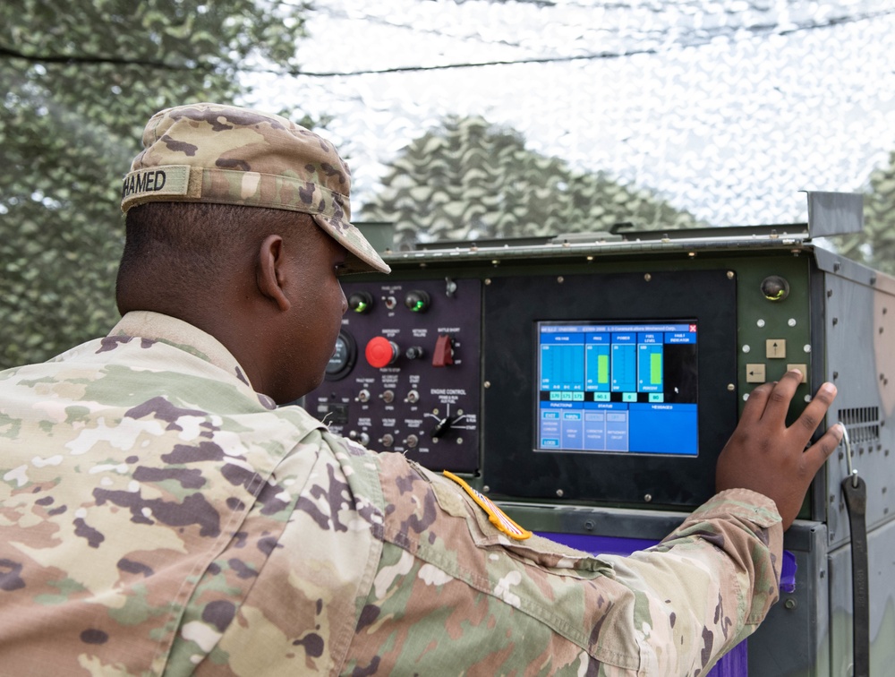 MNNG Soldier PMCS Tactical Generator at XCTC 19-06