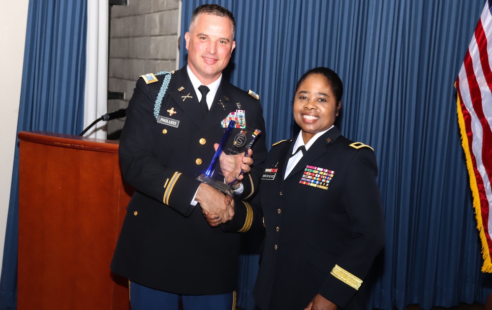 Maryland Army National Guard officer candidate school graduation ceremony