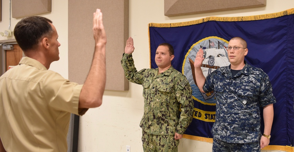 U.S. Fleet Forces Band Reenlistment