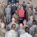Chief Master Sgt. of the Air Force Kaleth O. Wright visits Team Tinker