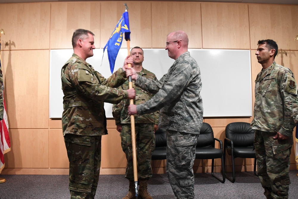 156th Weather Flight Change of Command Ceremony