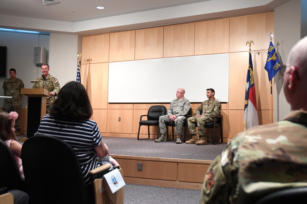 156th Weather Flight Change of Command Ceremony