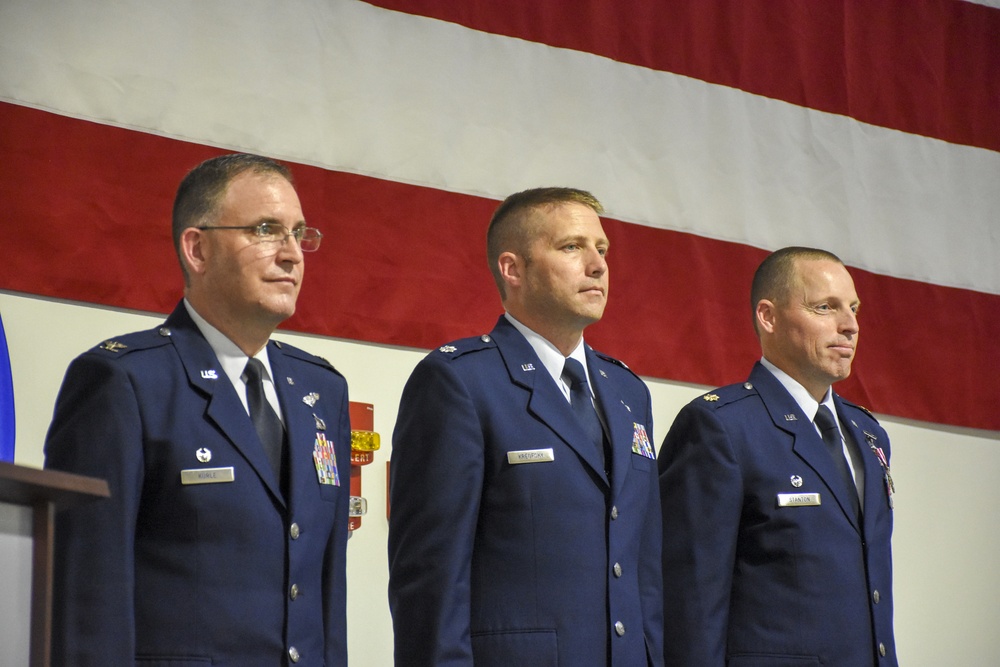 442d CES change of command
