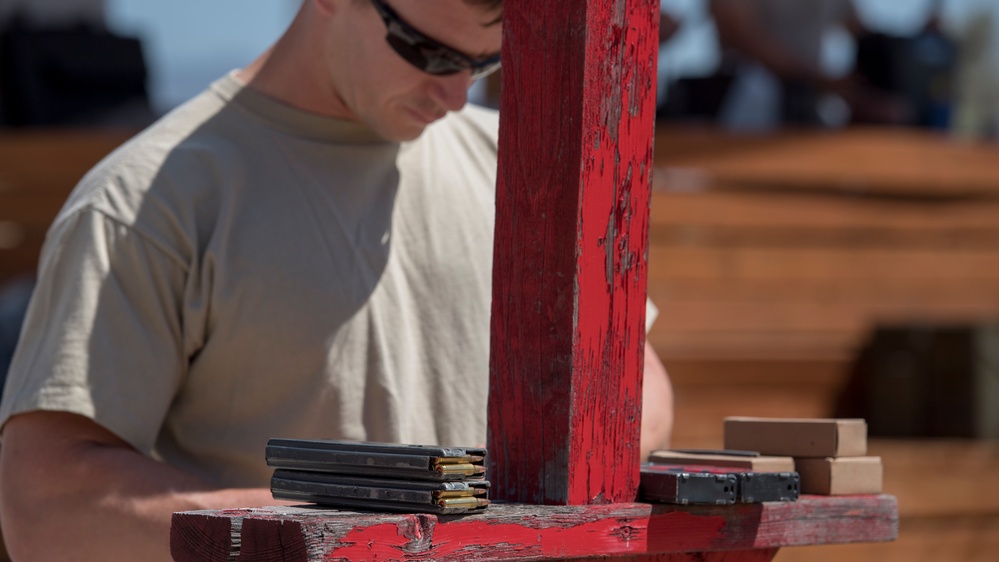 124th Civil Engineers Shoot to Qualify
