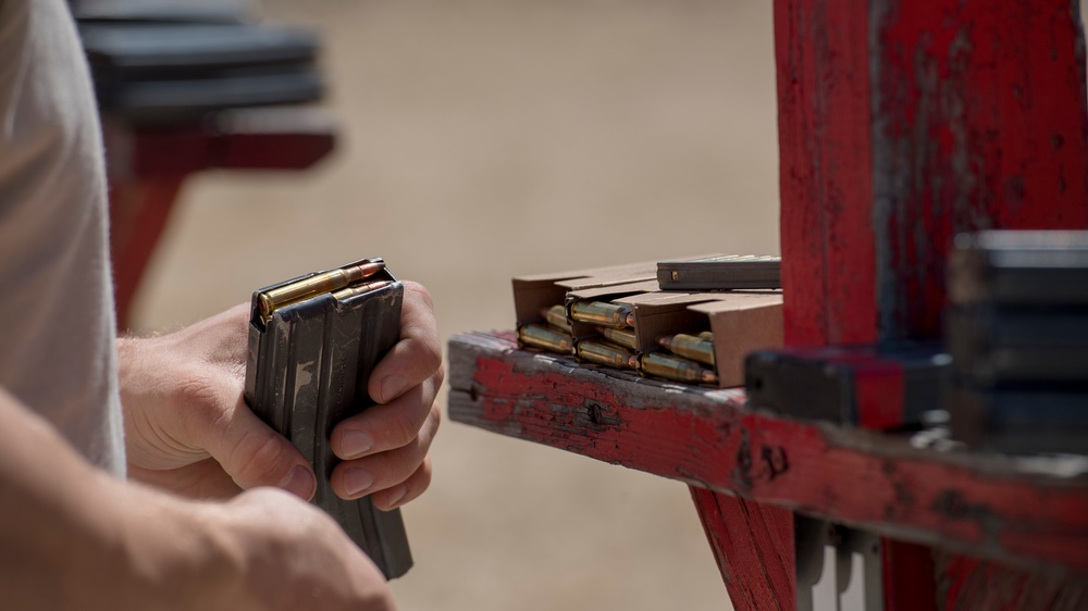 124th Civil Engineers Shoot to Qualify