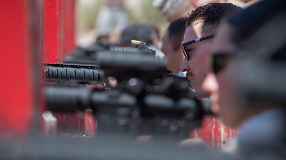 124th Civil Engineers Shoot to Qualify
