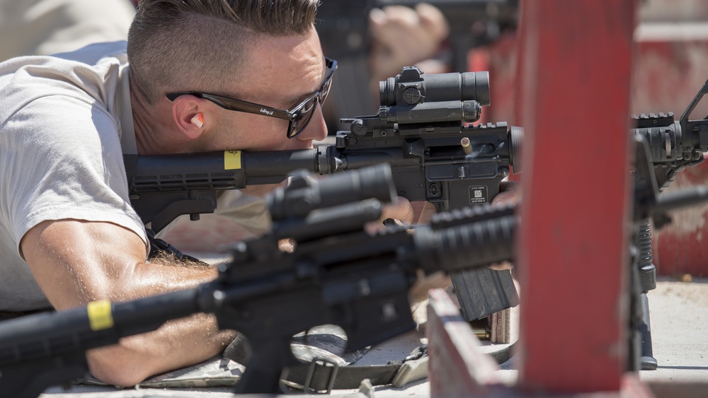 124th Civil Engineers Shoot to Qualify
