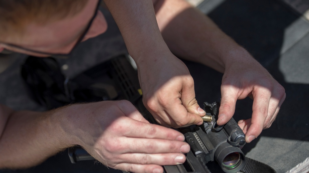 124th Civil Engineers Shoot to Qualify