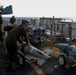 31st MEU Marines conduct ordnance onload aboard USS Wasp