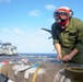 31st MEU Marines conduct ordnance onload aboard USS Wasp