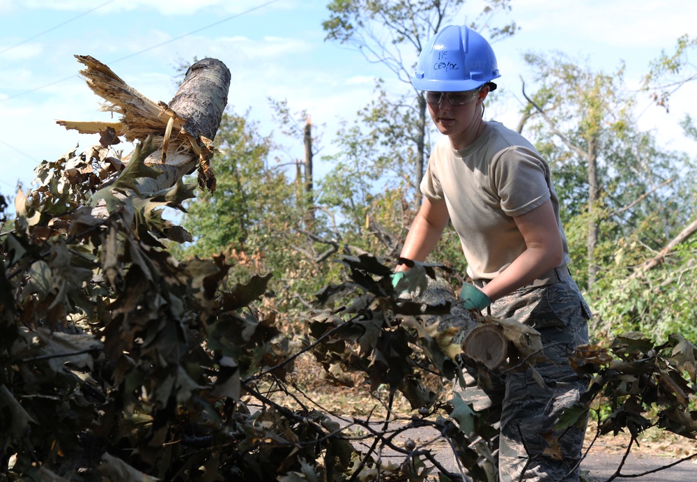 Wisconsin National Guard response in Polk and Barron Counties continues with debris removal