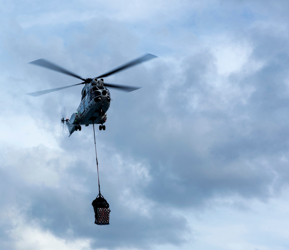 USS WASP (LHD 1) OPERATIONS AT SEA