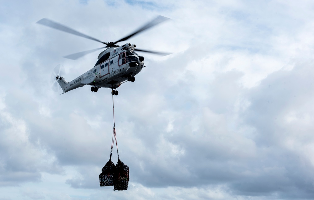 USS WASP (LHD 1) OPERATIONS AT SEA