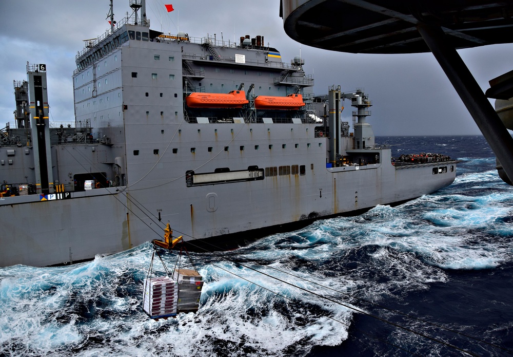 USS WASP (LHD 1) OPERATIONS AT SEA