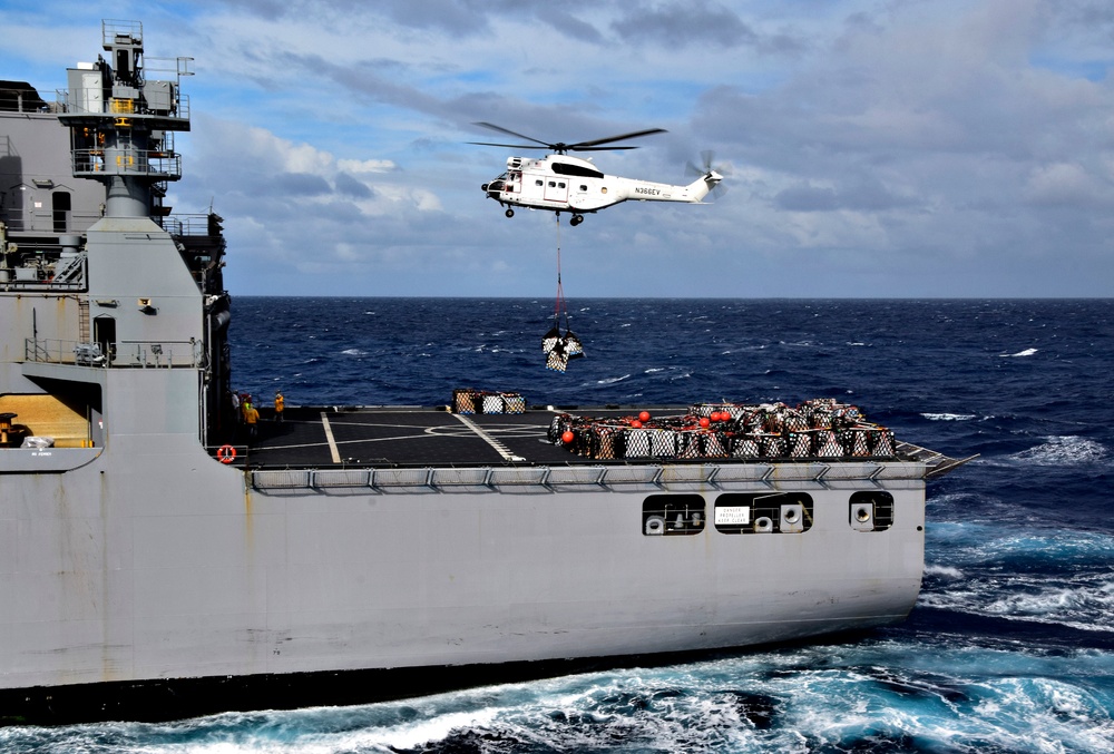 USS WASP (LHD 1) OPERATIONS AT SEA