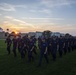 Coast Guard Training Center Cape May Sunset Parade on Coast Guard's Birthday