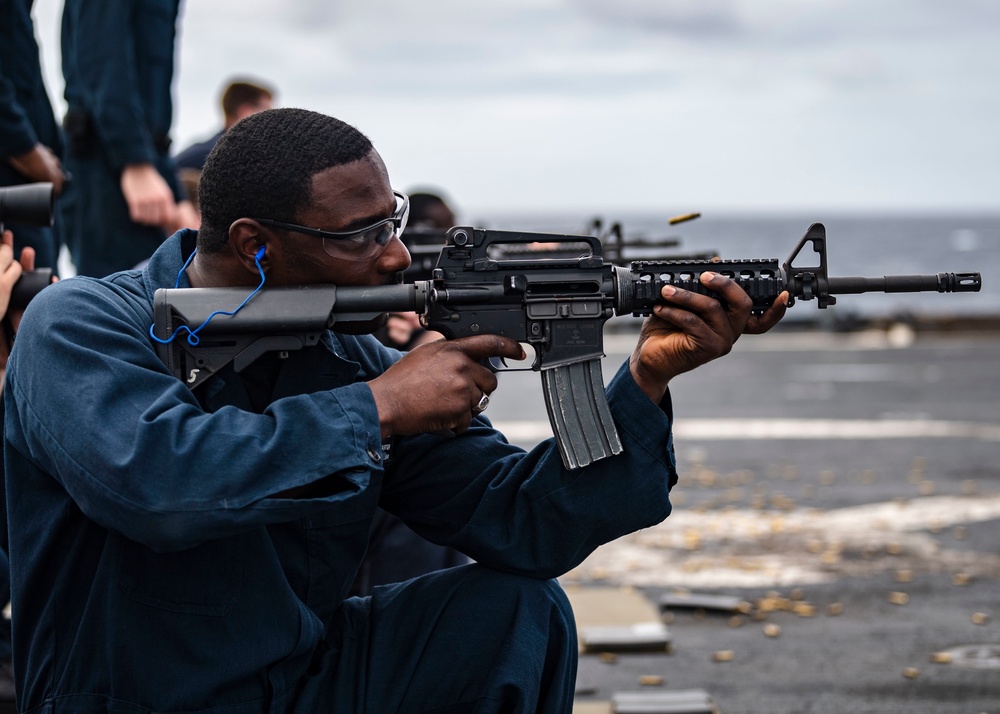 Sailors conduct RQC aboard USS Ashland