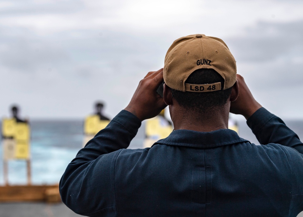 Sailors conduct RQC aboard USS Ashland