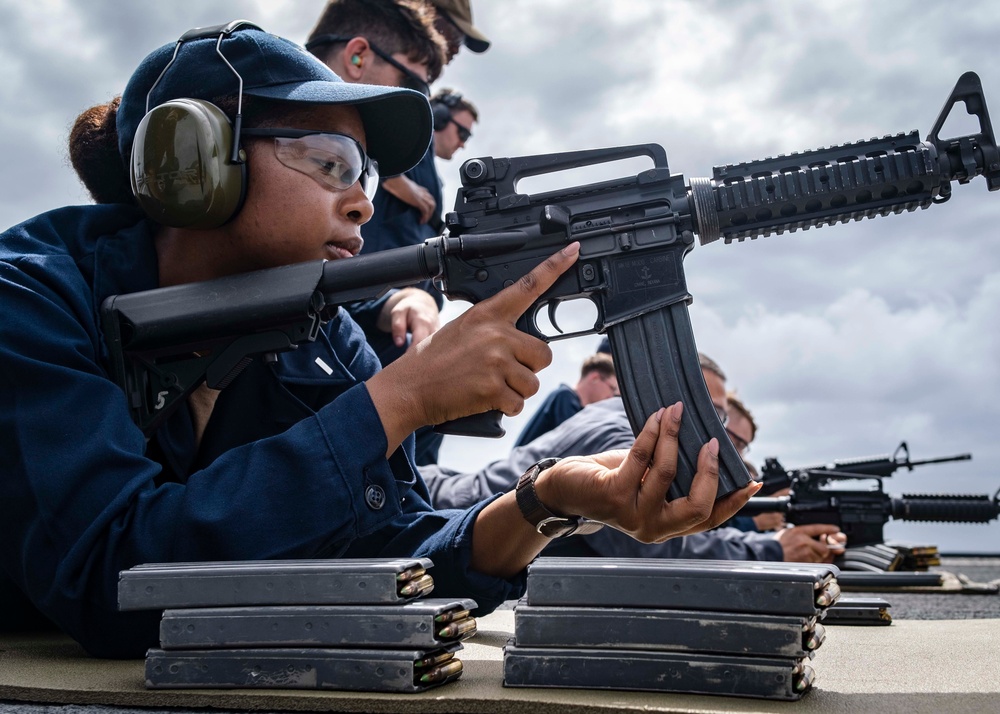 Sailors conduct RQC aboard USS Ashland