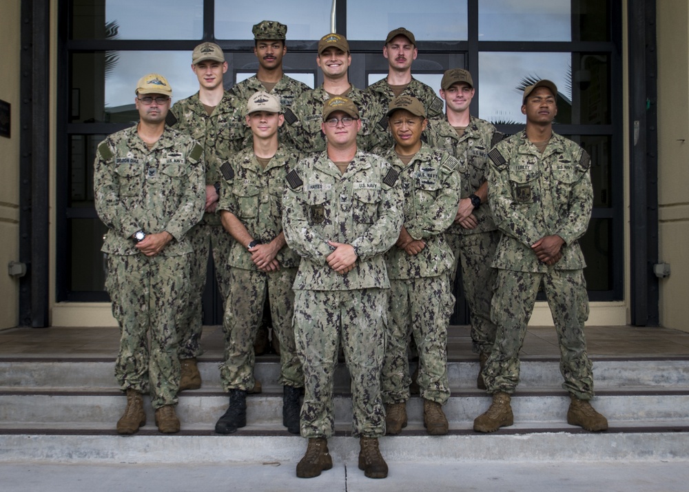 CSS-15 Sailors Work to Strengthen Guam School