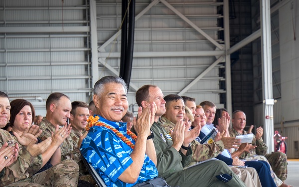 154th Wing says Aloha and Mahalo to changing commanders
