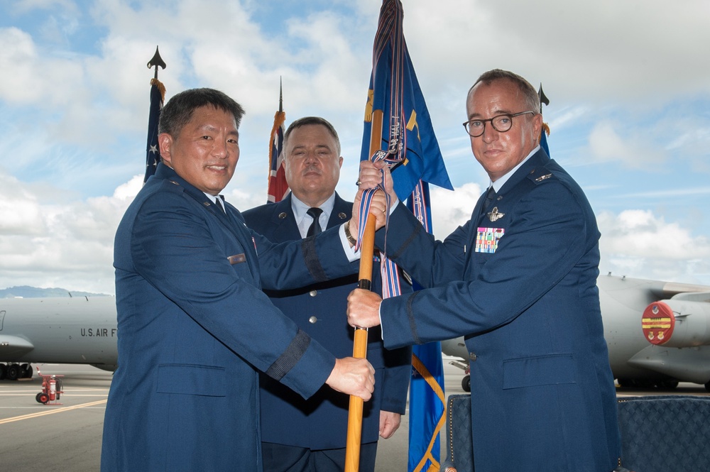 154th Wing says Aloha and Mahalo to changing commanders