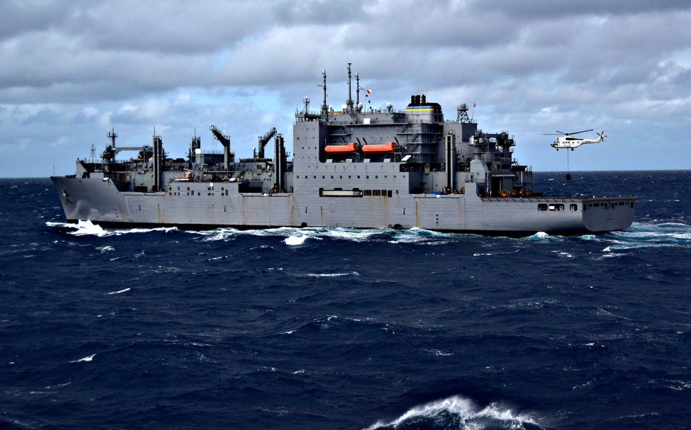 USS WASP (LHD 1) OPERATIONS AT SEA