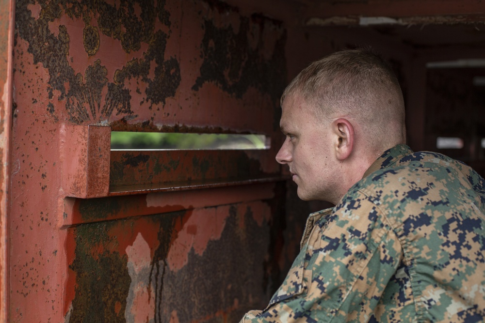 Sentinels conduct urban breaching range