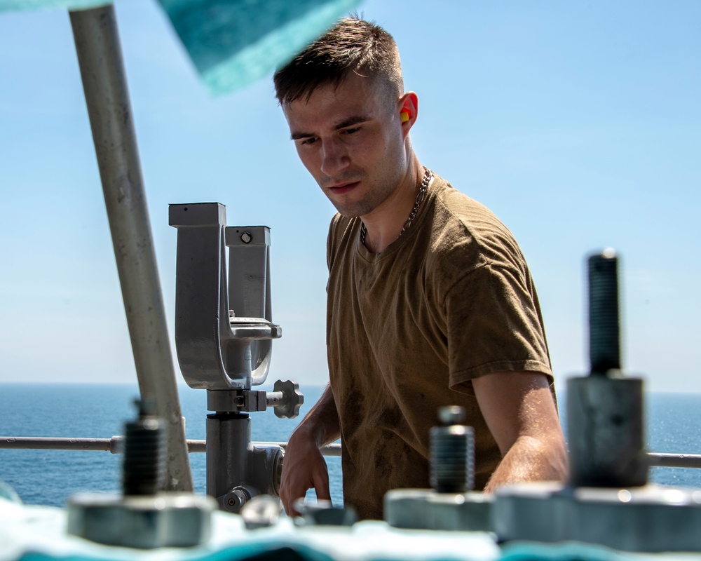 Ship Mounted Binocular Maintenance