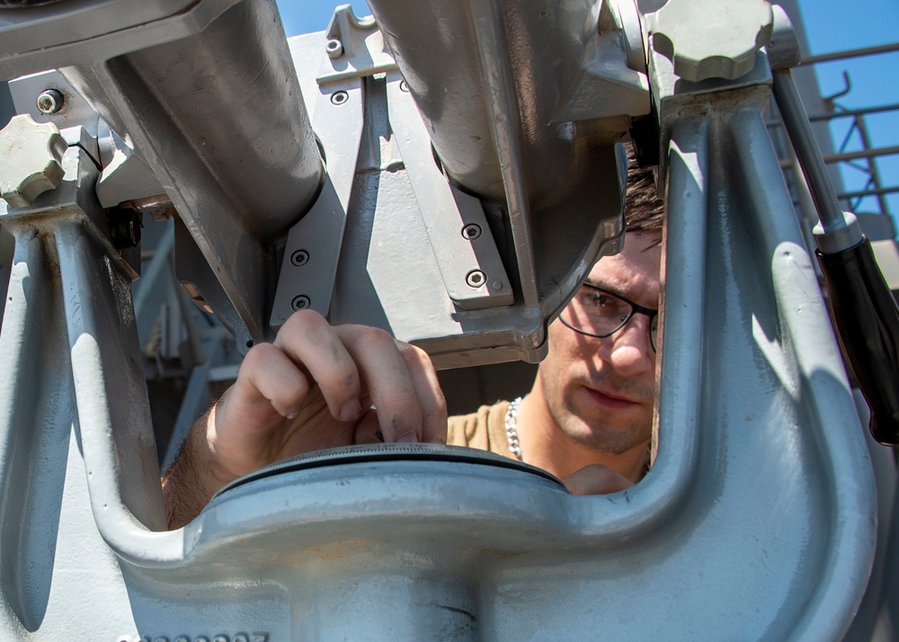 Ship Mounted Binocular Maintenance