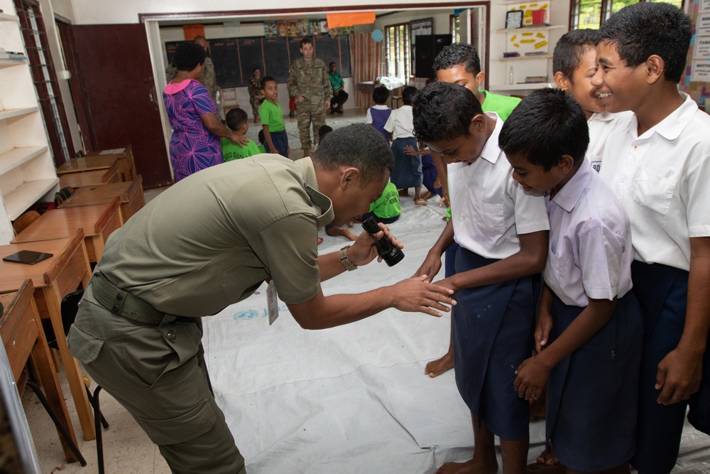 Pacific Pathways conducts civil health engagements in Bulavou, Fiji