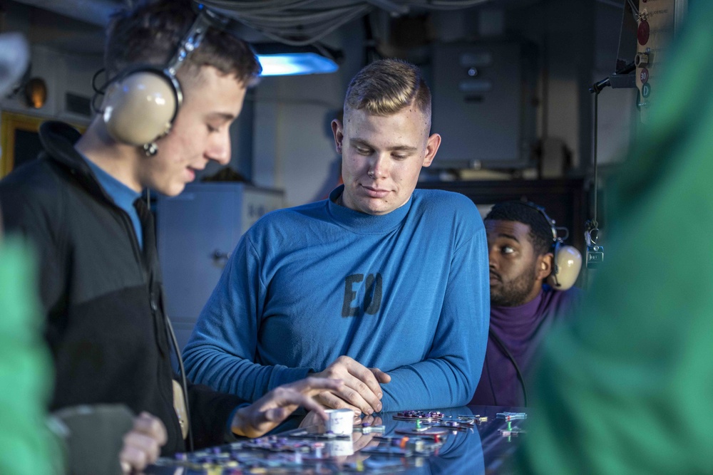 USS Ronald Reagan Conducts Flight Operations