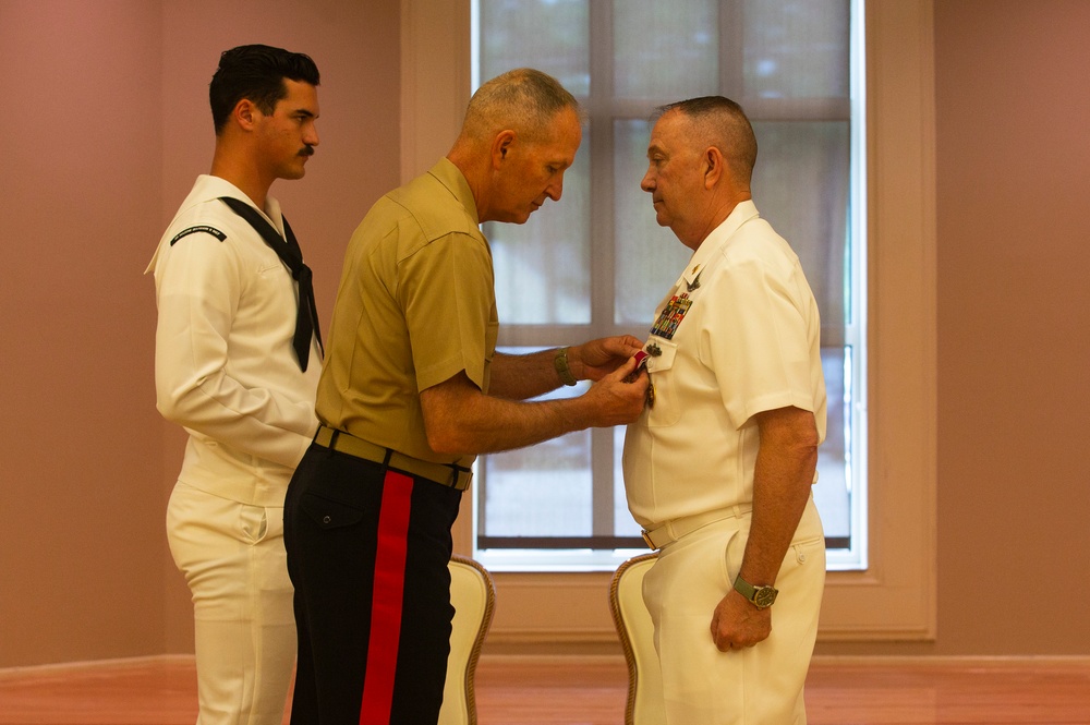 Master Chief Frank E. Johnson Retirement Ceremony