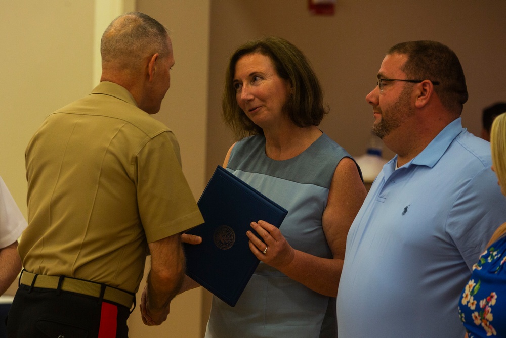 Master Chief Frank E. Johnson Retirement Ceremony